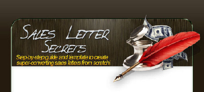 Sales Letter Secrets Header Image